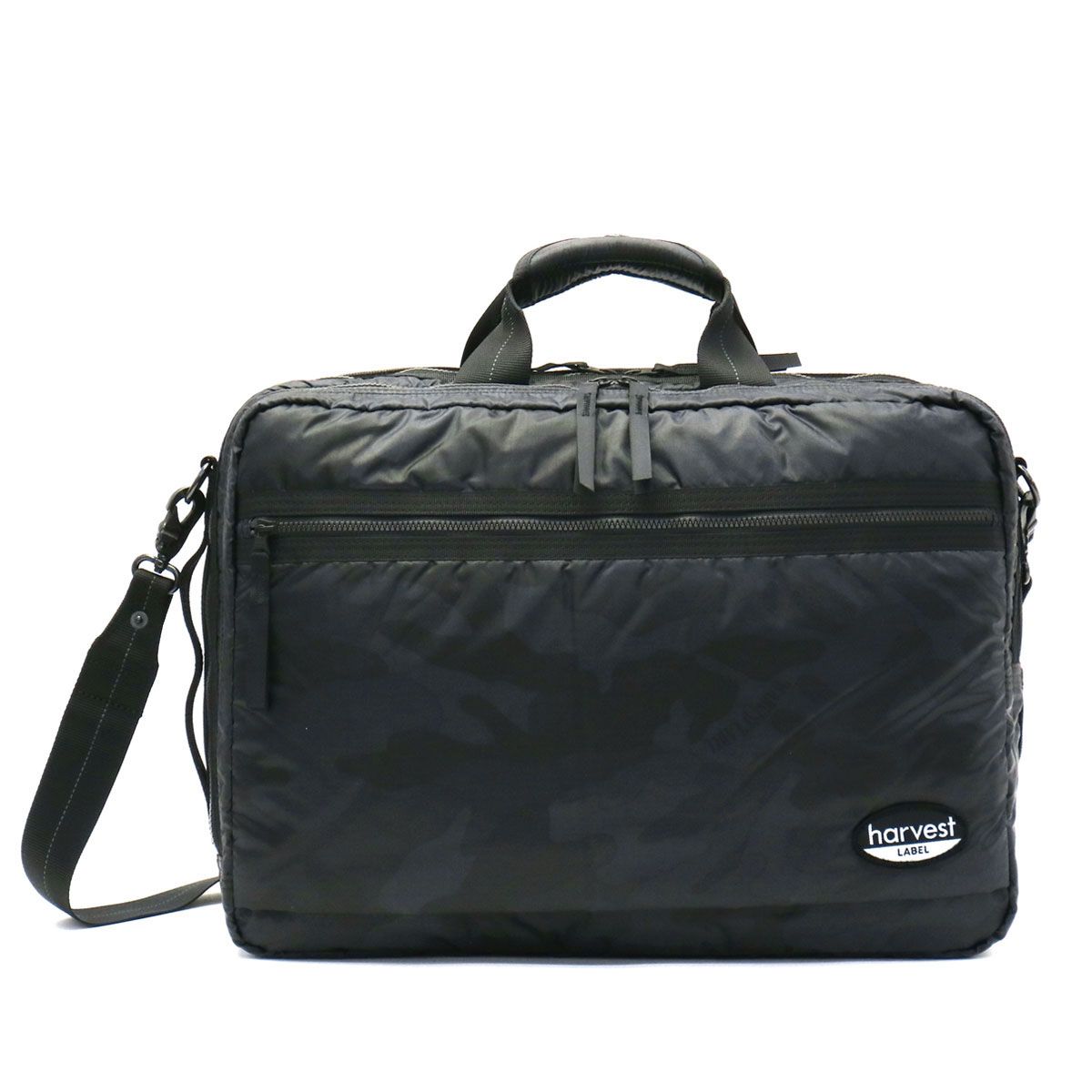 Harvest Label Briefcase HARVEST LABEL NEO PARATROOPER Neo Paratrooper 3 Way Business Bag B4 Commuter Harvest Label HT-0159 Black