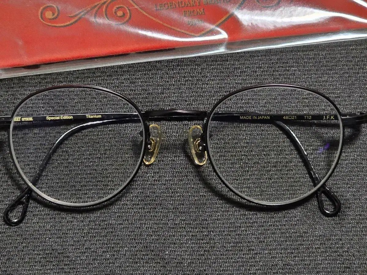 TART OPTICAL ARNEL タート オプティカル アーネル メガネ JFK T 12 ブラック