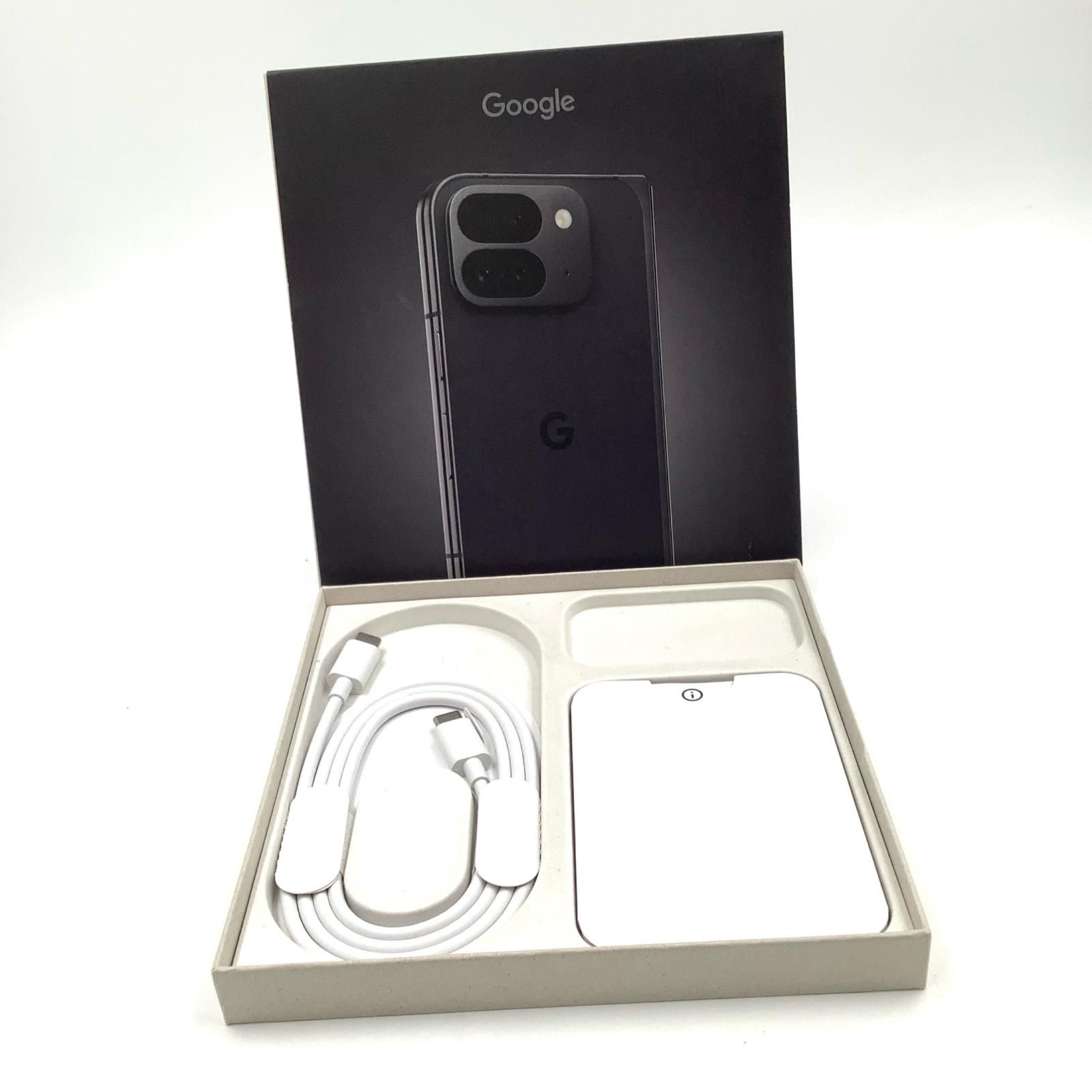 Google Pixel 9 Pro Fold 256GB Obsidian SIMフリー GC15S 白ロム 超美