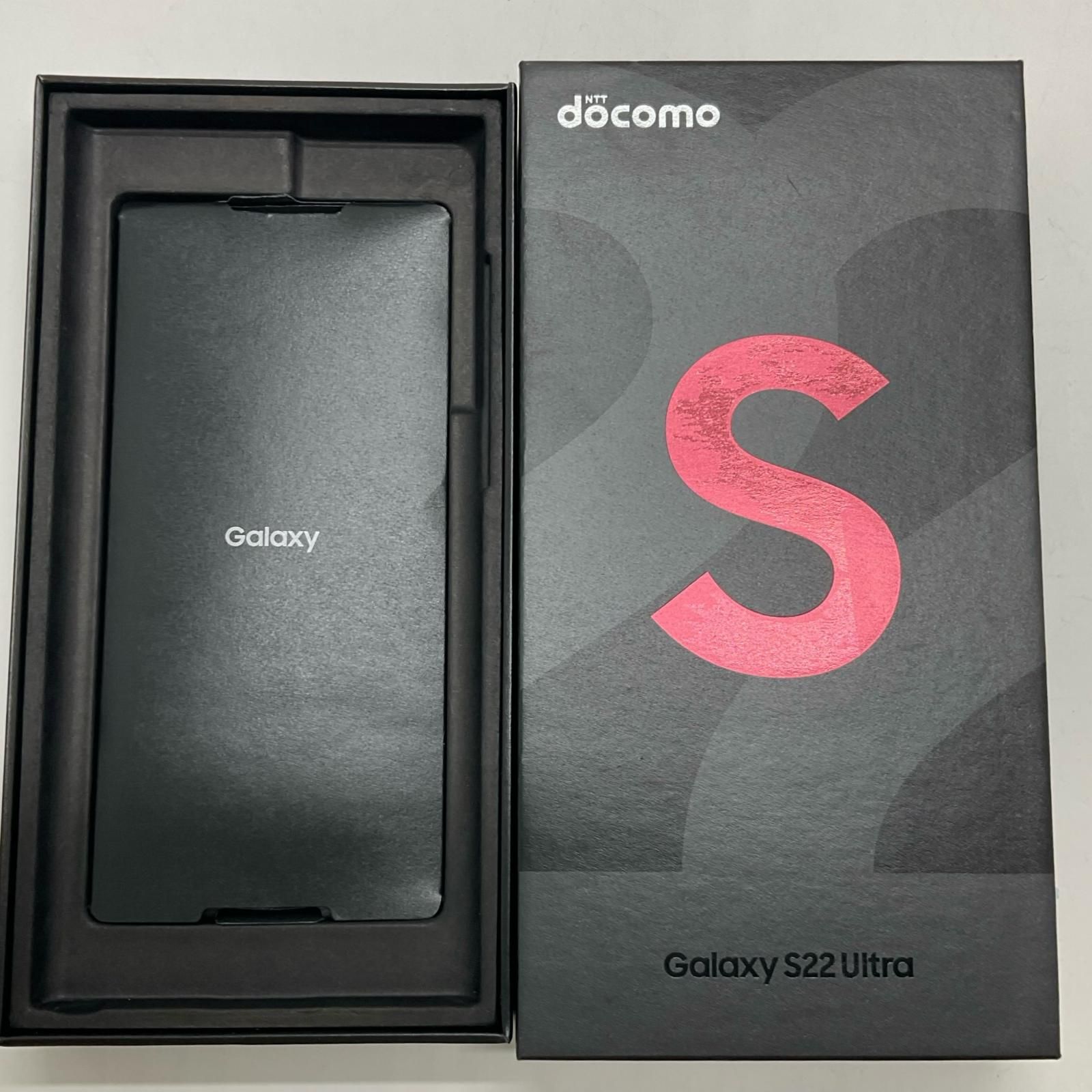 SAMSUNG Galaxy S22 Ultra 256GB バーガンディ docomo SC-52C 白ロム