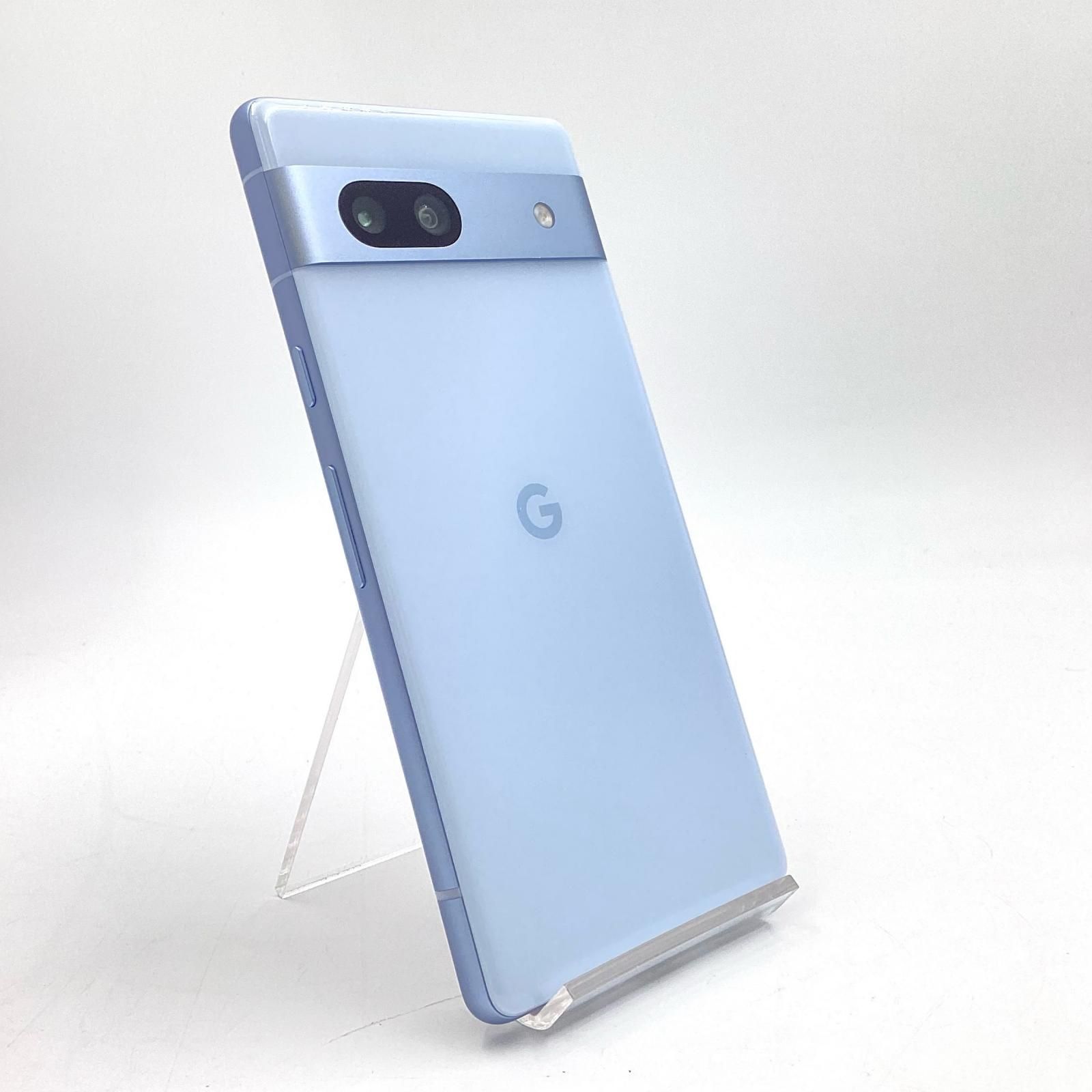 Google Pixel 7a 128GB シー au SIMフリー G82U8 白ロム 美品 動作確認