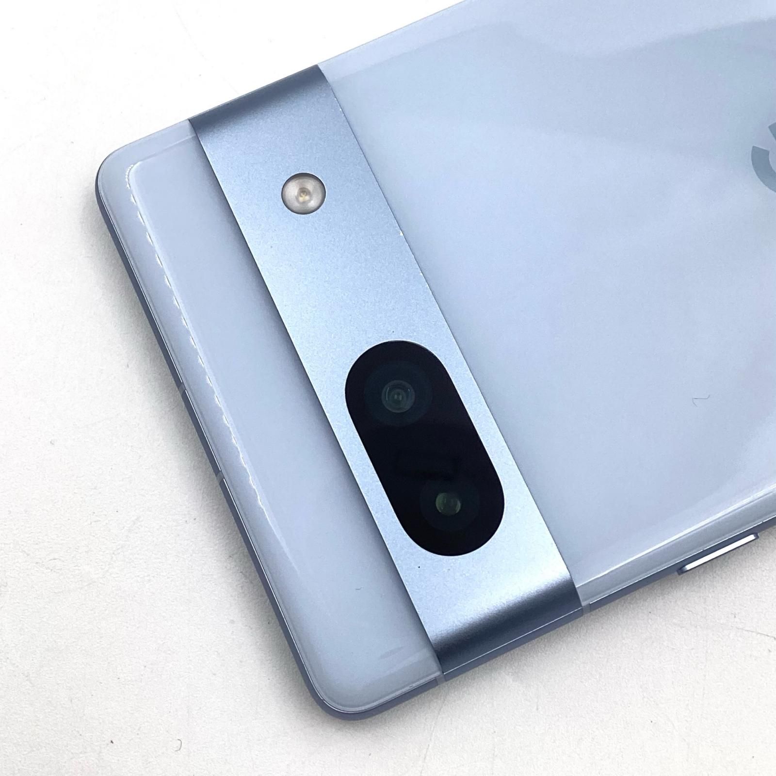 Google Pixel 7a 128GB シー au SIMフリー G82U8 白ロム 美品 動作確認