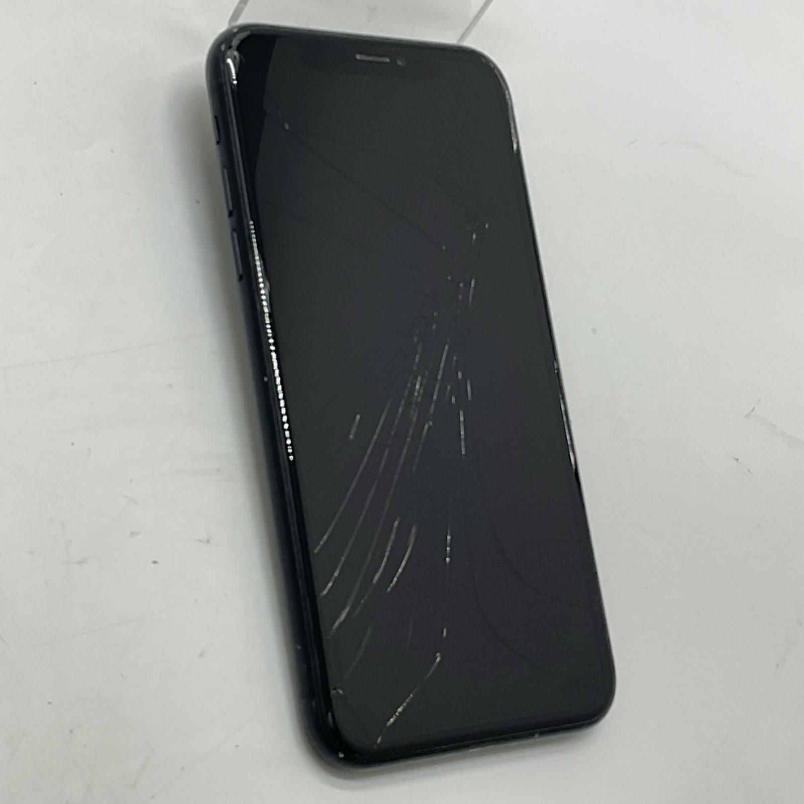 iPhone XR 256GB ブラック SIMフリー 白ロム 79%【最速発送】【難有