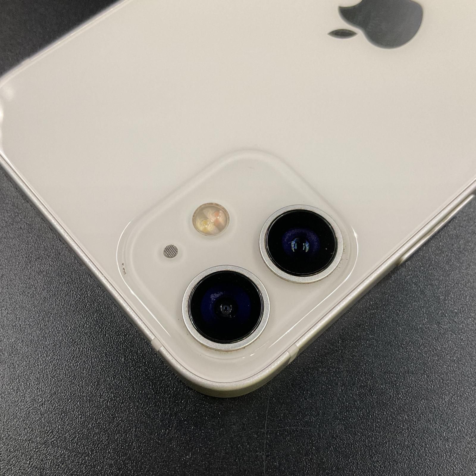 iPhone 12 mini 64GB ホワイト au SIMフリー 白ロム 動作確認済 78