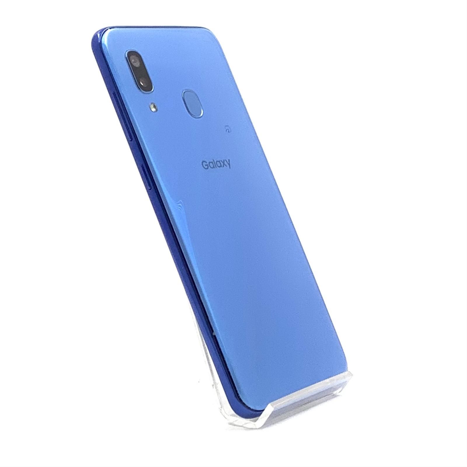 SAMSUNG Galaxy A30 64GB ブルー au SCV43 白ロム 超美品 動作確認済