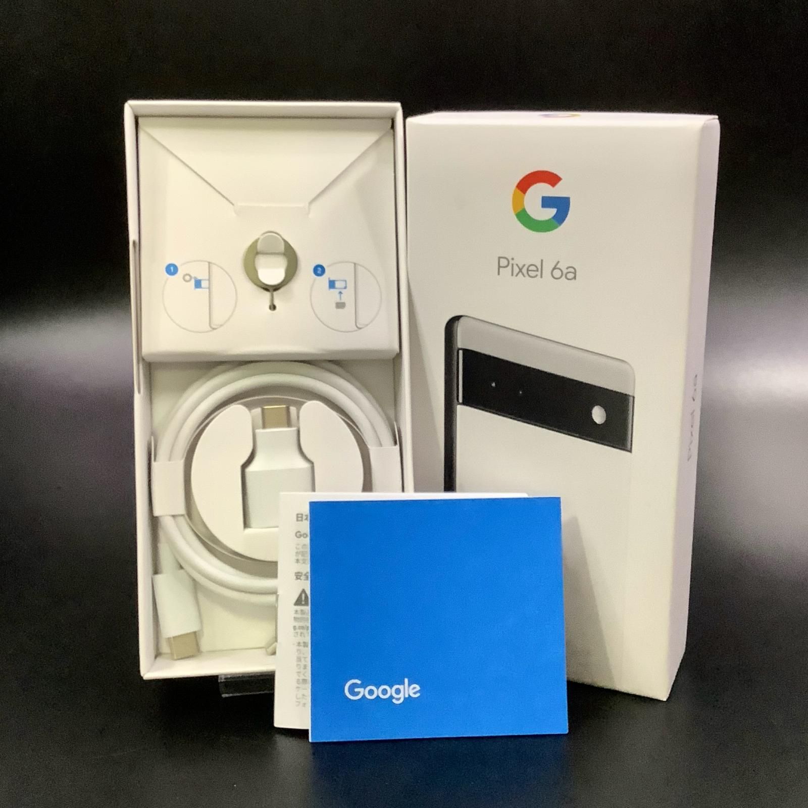 Google Pixel 6a 128GB ホワイト au SIMフリー 白ロム 動作確認済