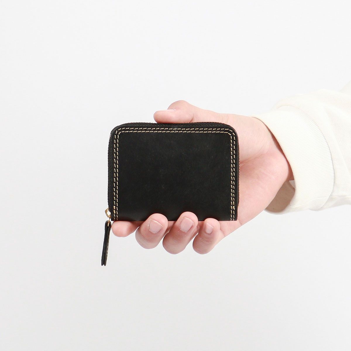 ネルド 財布 メンズ レディース NELD コインケース ブランド 本革 小さめ ミニ 軽い おしゃれ スリム 小さい カード BOX型 PUEBRO AN 149 ブラック 10