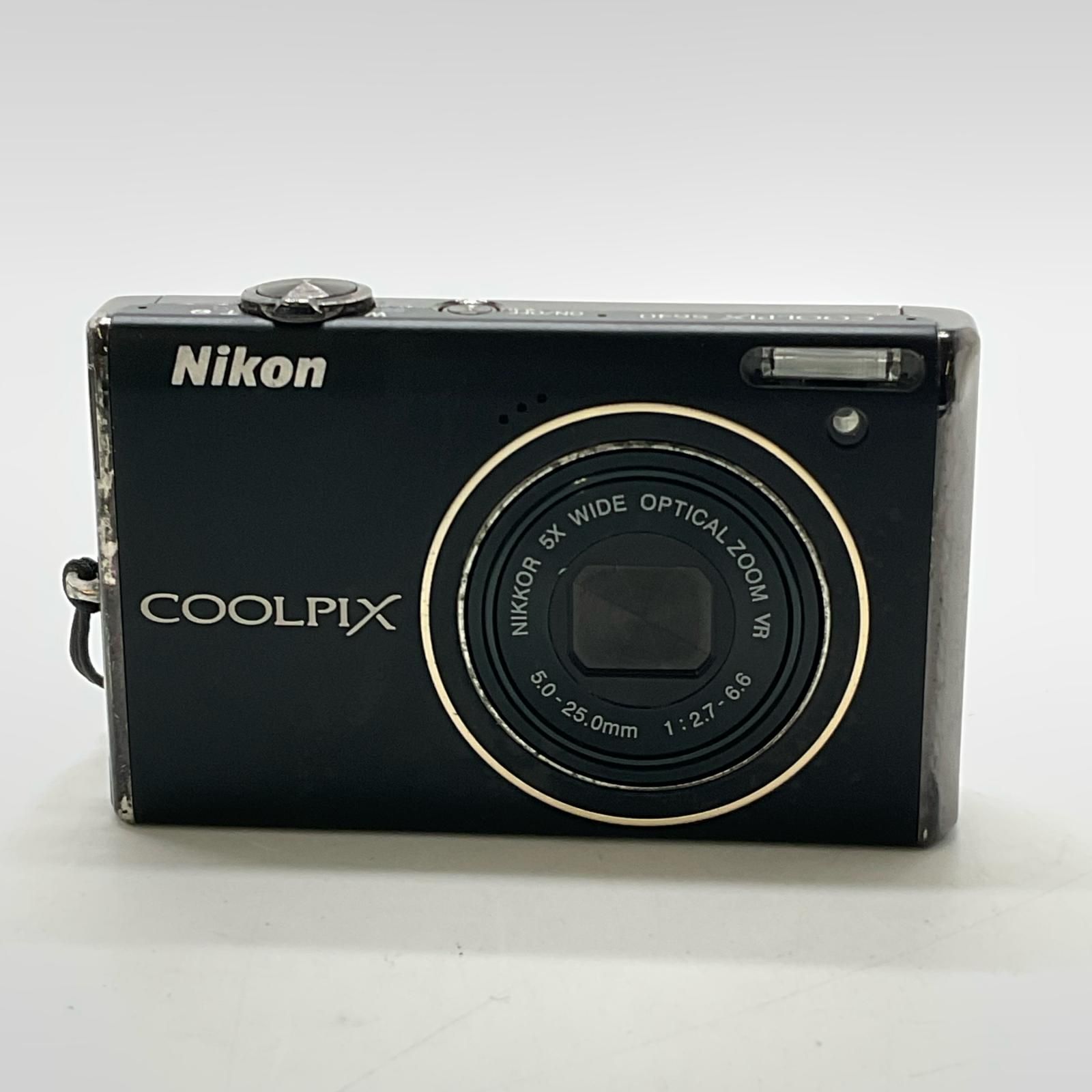 Nikon コンパクトデジタルカメラ COOLPIX S640 ブラック 動作確認済