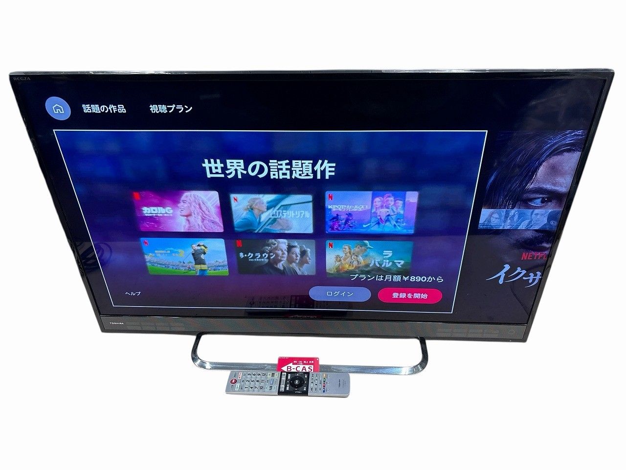 ☆状態良好☆ TOSHIBA 東芝 40型 4K液晶テレビ REGZA 40M500X - メルカリ