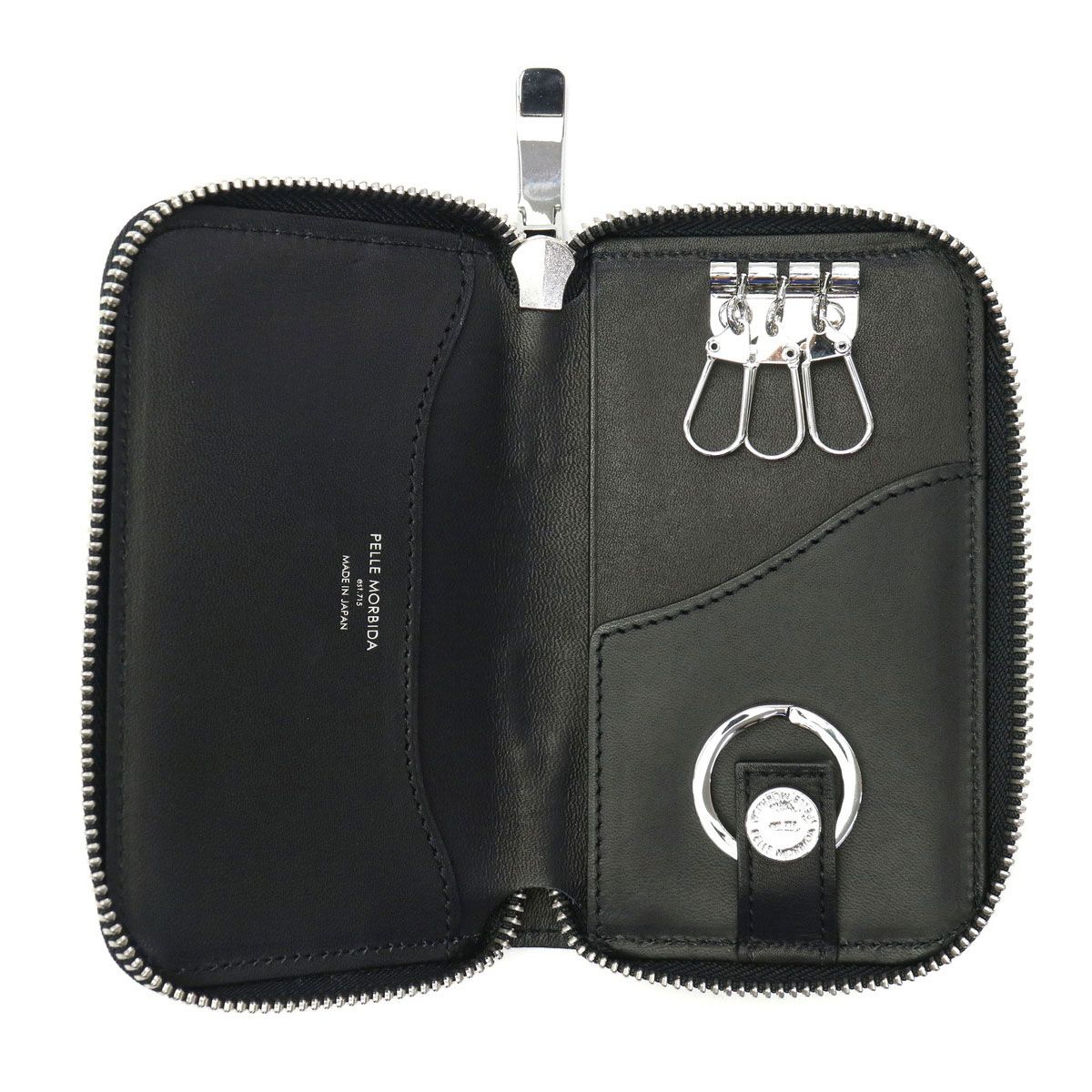ペッレモルビダ PELLE MORBIDA キーケース ファスナー 本革 BAAC003