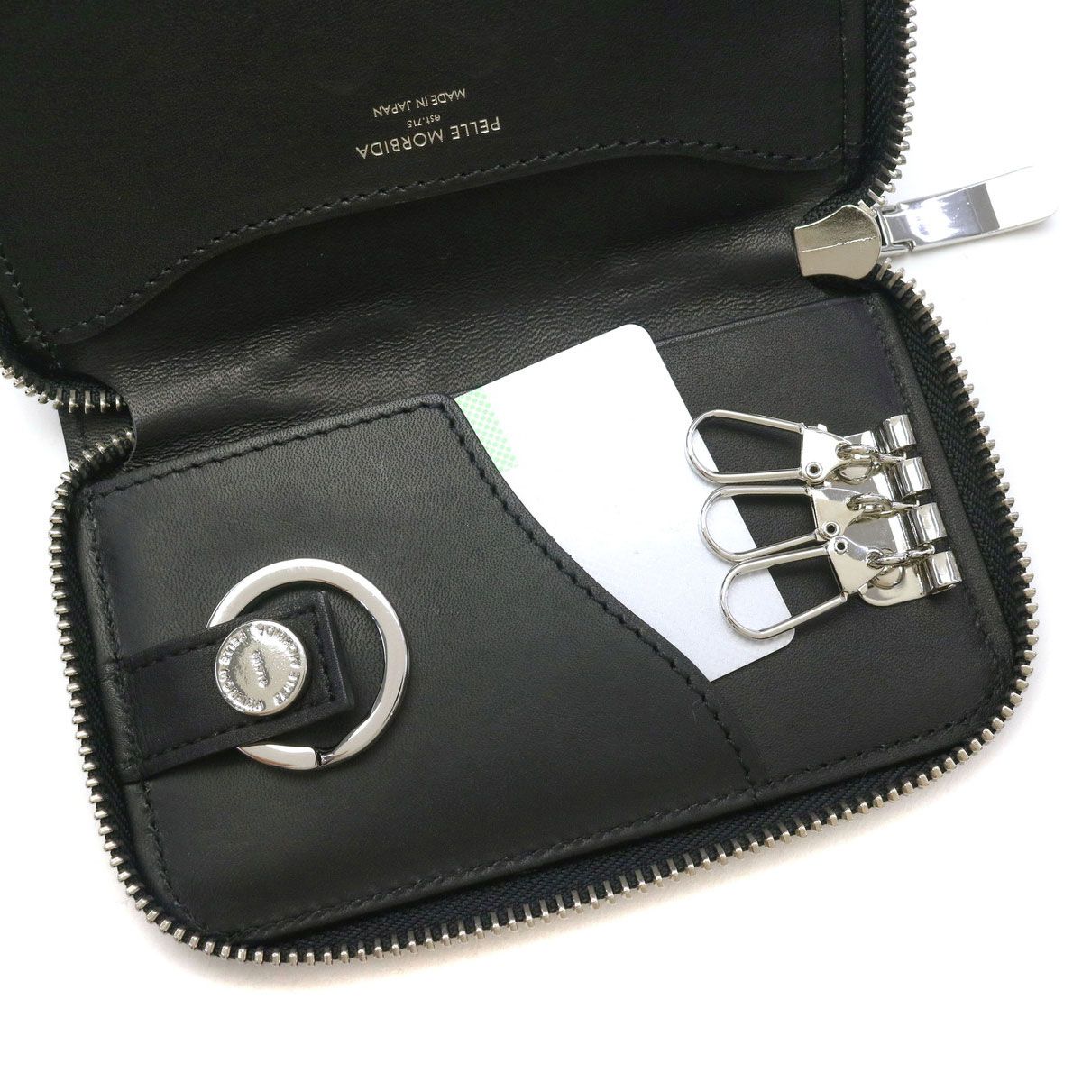 ペッレモルビダ PELLE MORBIDA キーケース ファスナー 本革 BAAC003
