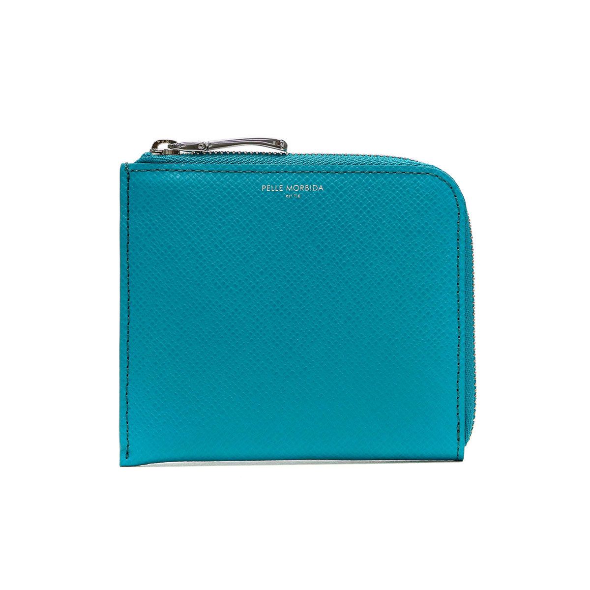 ペッレモルビダ 財布 PELLE MORBIDA バルカ Barca コインケース L字ファスナー ミニ財布 本革 メンズ ペレモルビダ BA 313 サックス