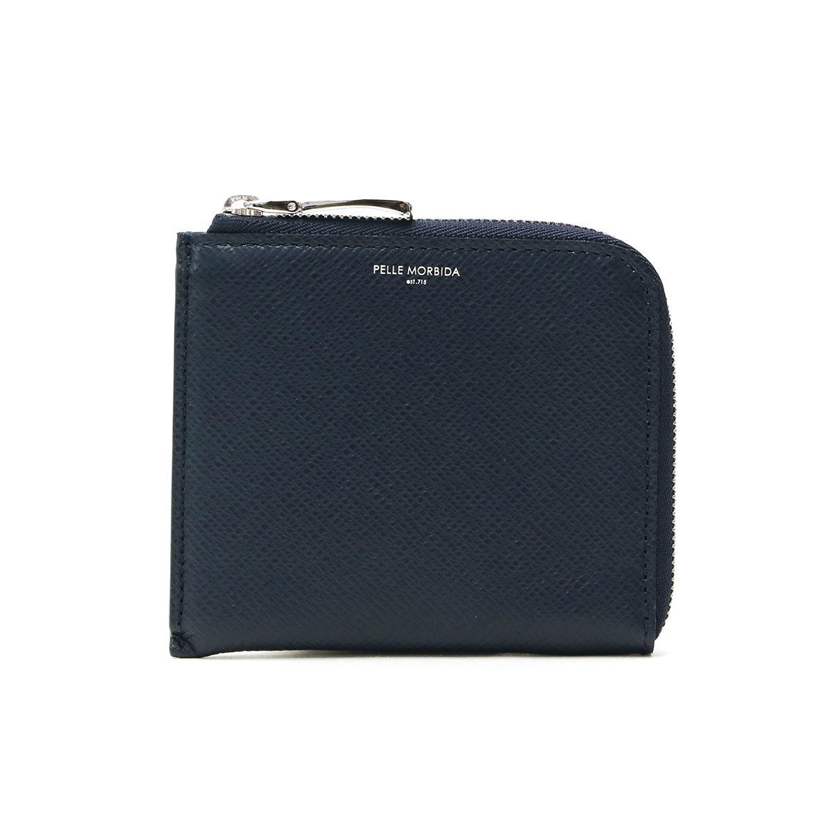 ペッレモルビダ 財布 PELLE MORBIDA バルカ Barca コインケース L字ファスナー ミニ財布 本革 メンズ ペレモルビダ BA 313 ネイビー
