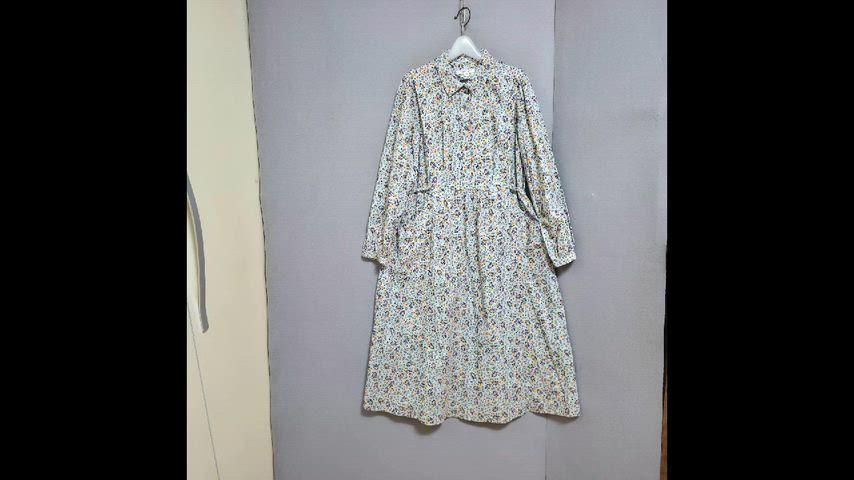 フラワー コーデュロイ