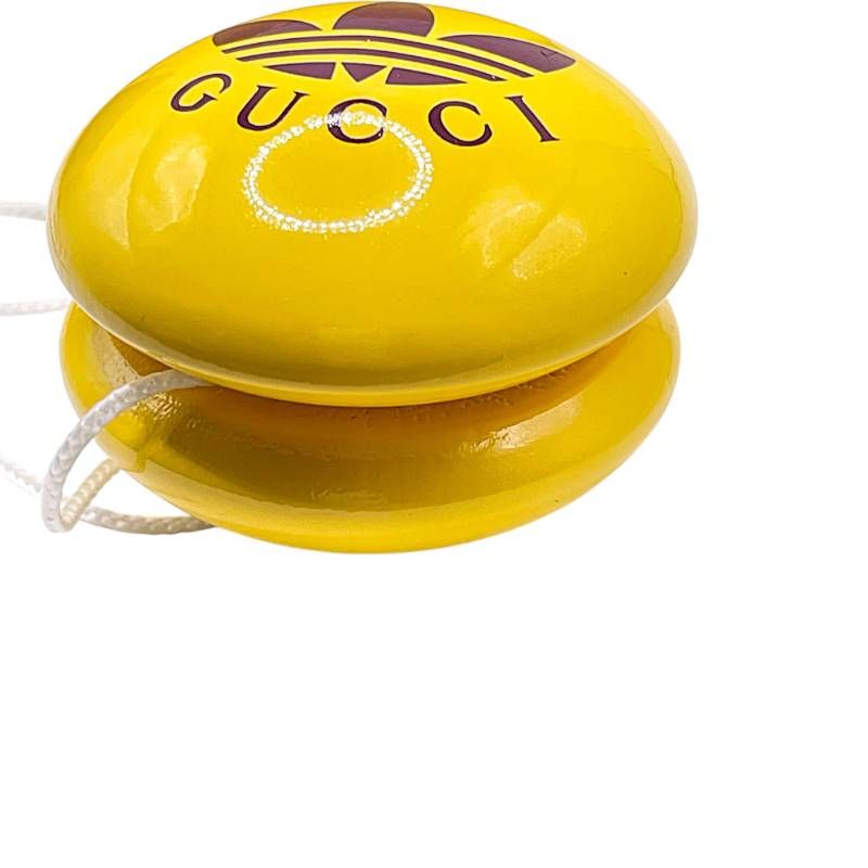 未使用 アディダス グッチ コラボ ヨーヨー イエロー 箱付き OJ12-2