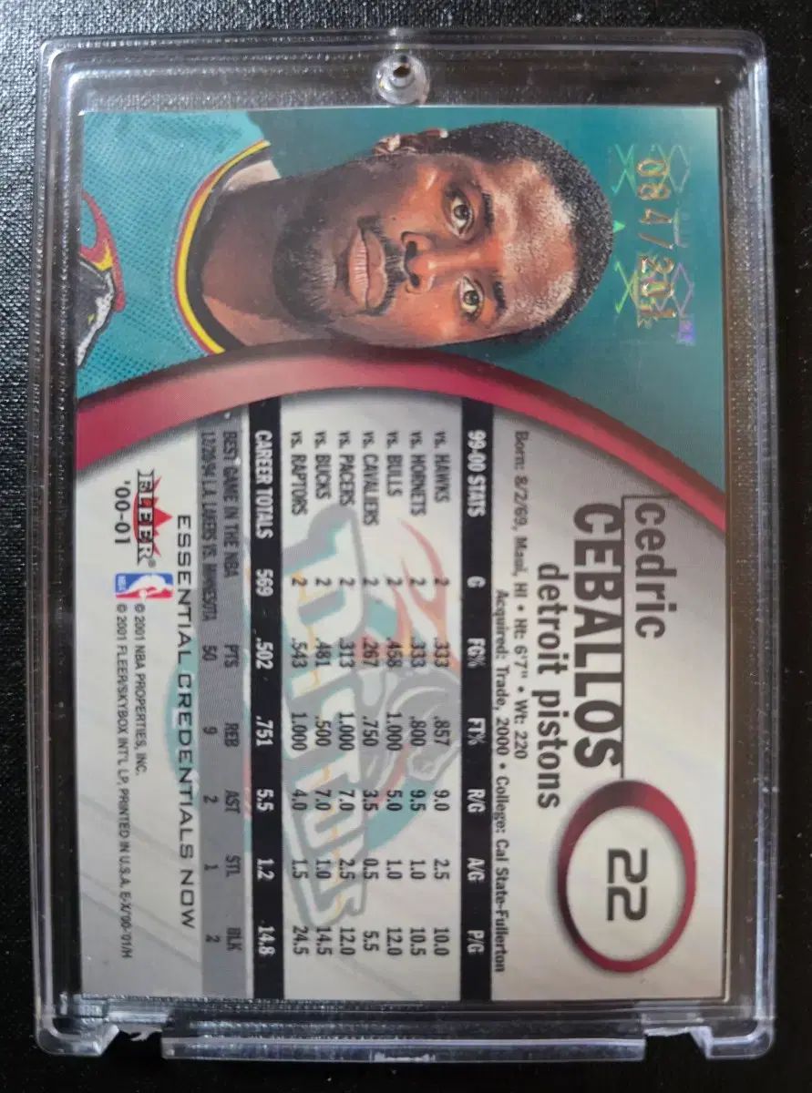 セドリック セバロス NBA バスケット カード 201 1 章