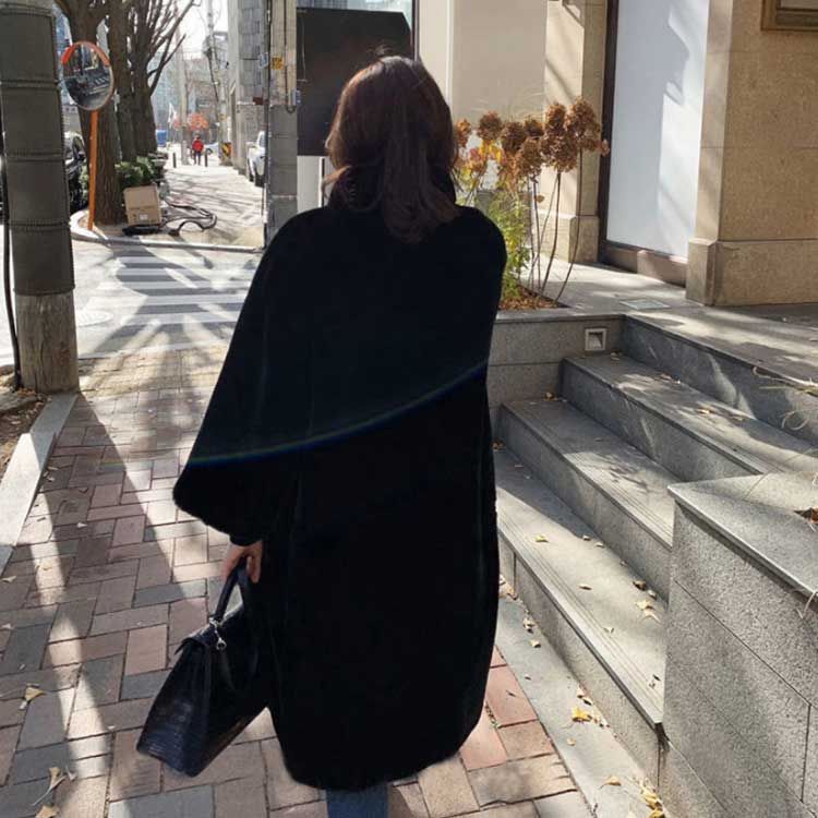 ファーコート フェイクファー ミンクカシミアコート フェイクファージャケット ブラック ピンク レディース 冬服 30代40代50代 ロング丈コート 毛皮コート モコモコ 暖かいアウター 韓国風 OL