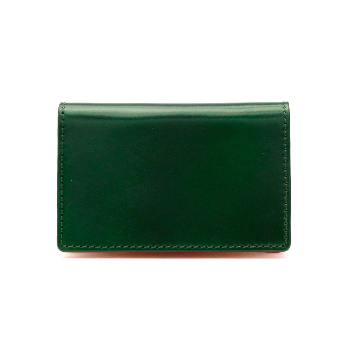 1年保証 チマブエ グレースフル 名刺入れ CIMABUE graceful カードケース アニリンコードバン ビジネス 本革 メンズ 15602 グリーン 07