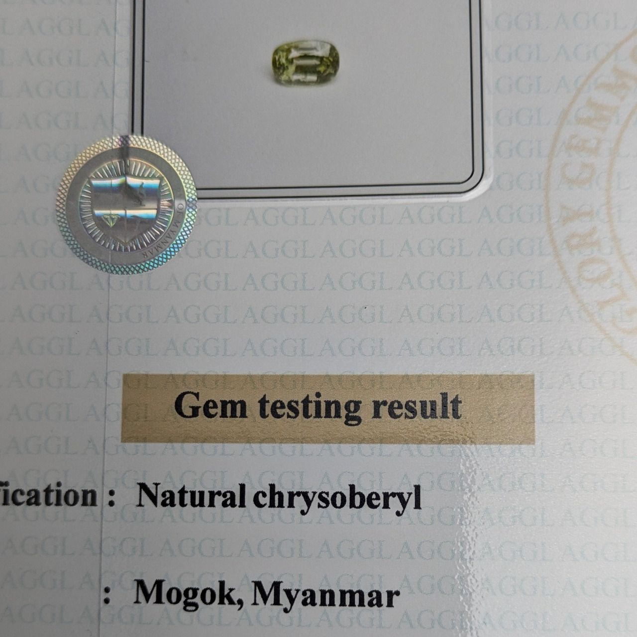 ミャンマー モゴック産