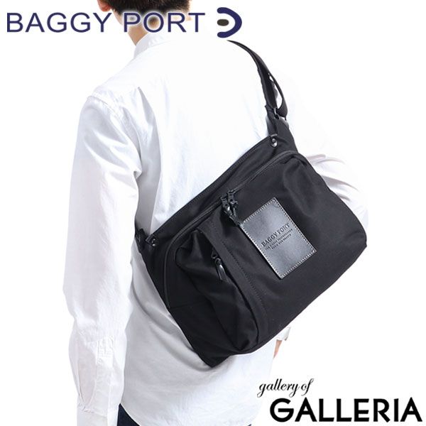 バギーポート ショルダーバッグ BAGGY PORT 斜めがけ バッグ A4 軽量 ボディバッグ メッセンジャーバッグ メンズ レディ?ス YNM-416N ブラック