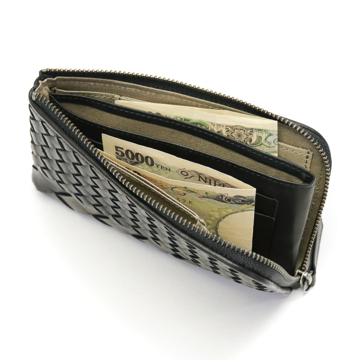 L字ファスナー財布 L字ファスナー