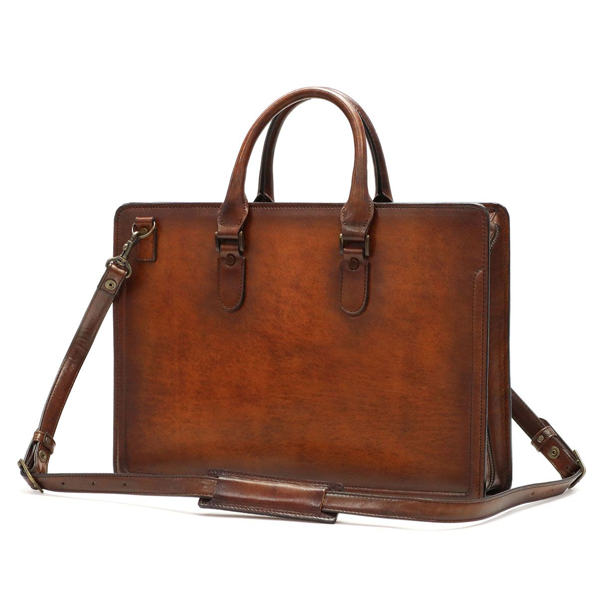 青木鞄 ブリーフケース メンズ A4 本革 革 レザー AOKI ビジネスバッグ