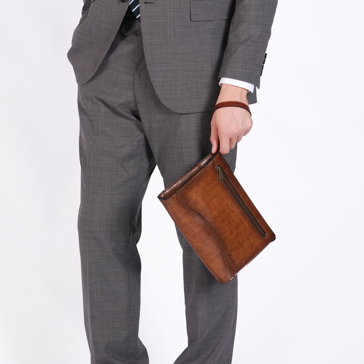 青木鞄 クラッチバッグ メンズ レディース 結婚式 本革 牛革 革 レザー