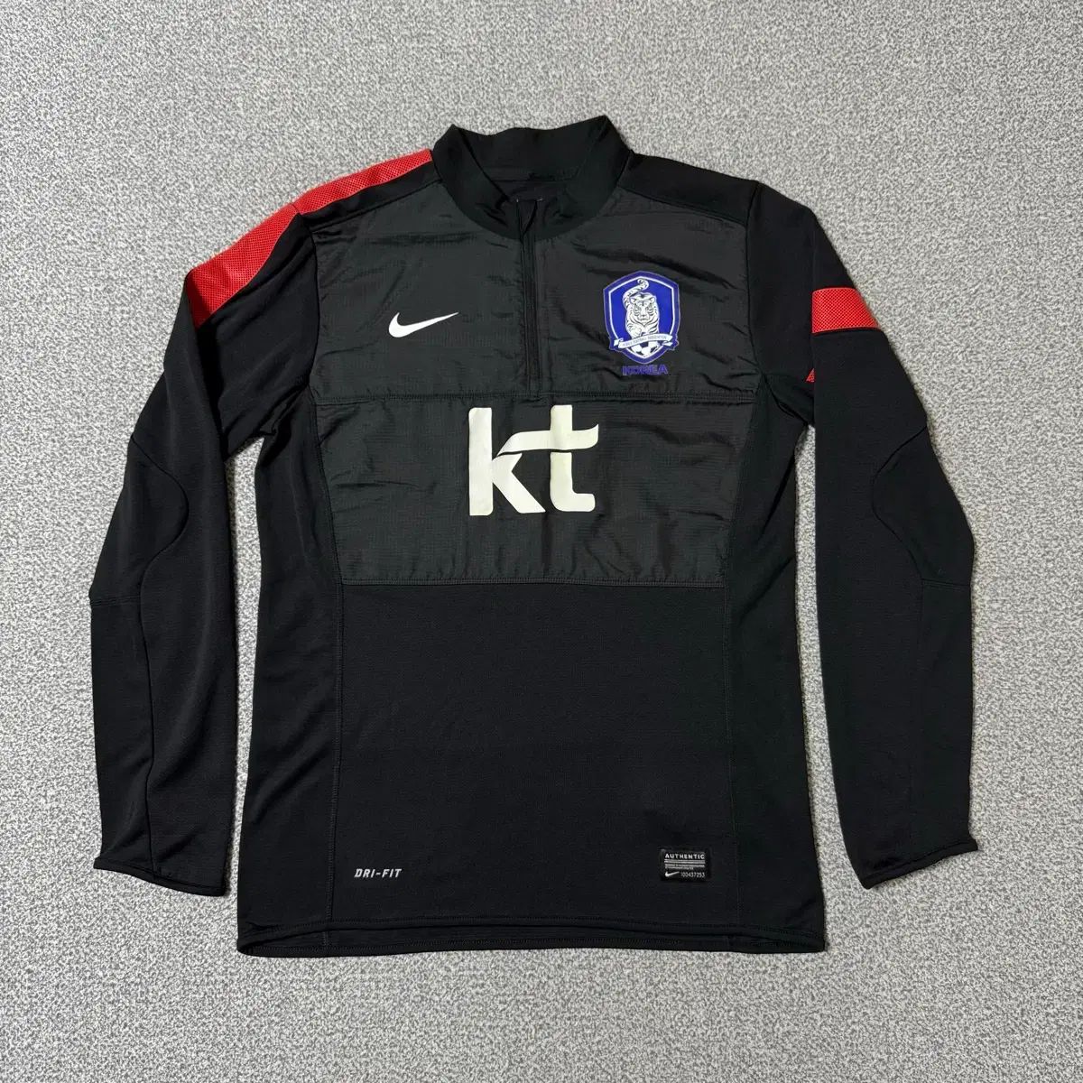 NIKE サッカー 韓国国家代表 ジップアップ 選手用支給用 L