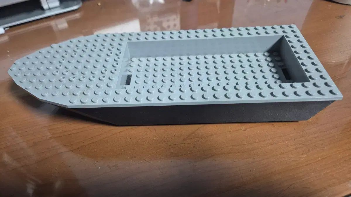  オールドLEGO グレー ボート その他