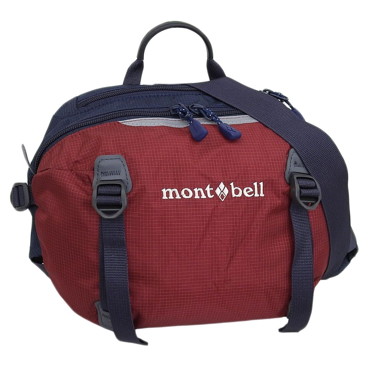 モンベル バッグ メンズ レディース ショルダーバッグ ボディバッグ ウエストバッグ ナイロン トレールランバーパック4 1133198 ワインレッド GARN レッド