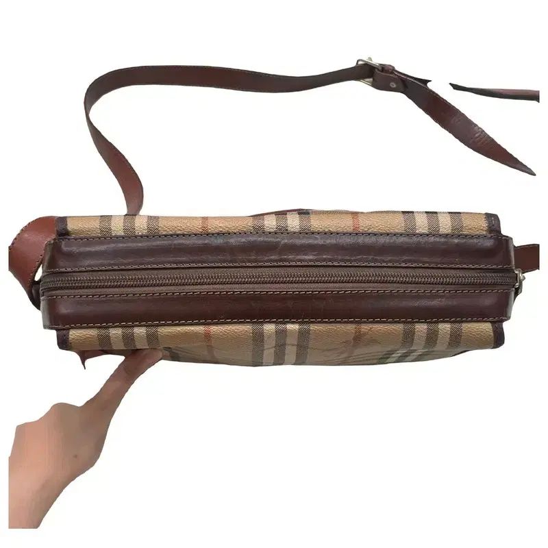  BURBERRY ノバ チェック クロスバック メッセンジャーバッグ ショルダーバッグ