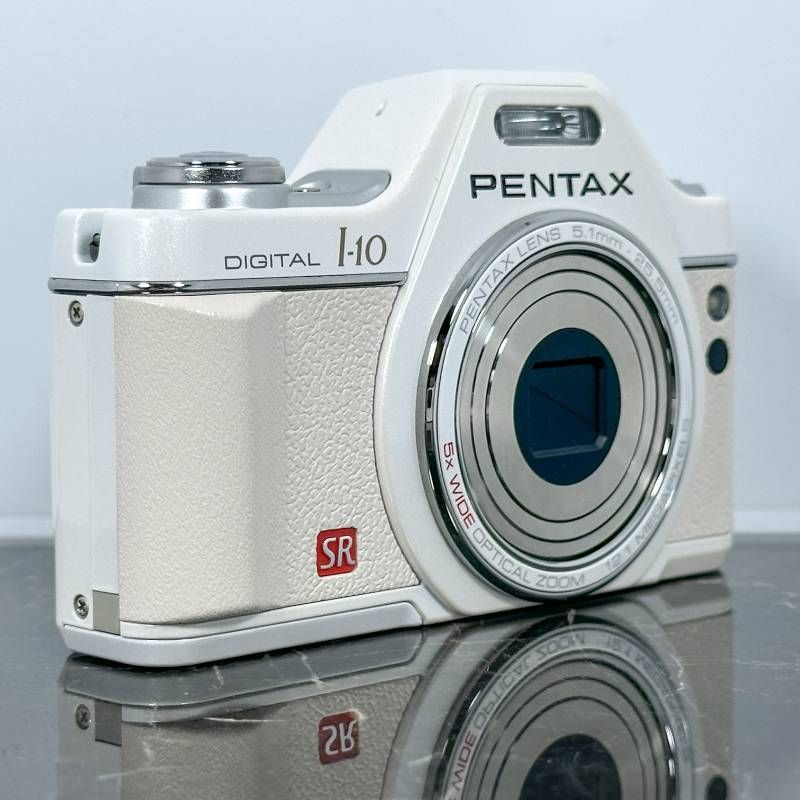 PENTAX ペンタックス Optio I-10 ホワイト デジカメ 箱付き PENTAX ペンタックス Optio I-10 ホワイト デジカメ 箱付き