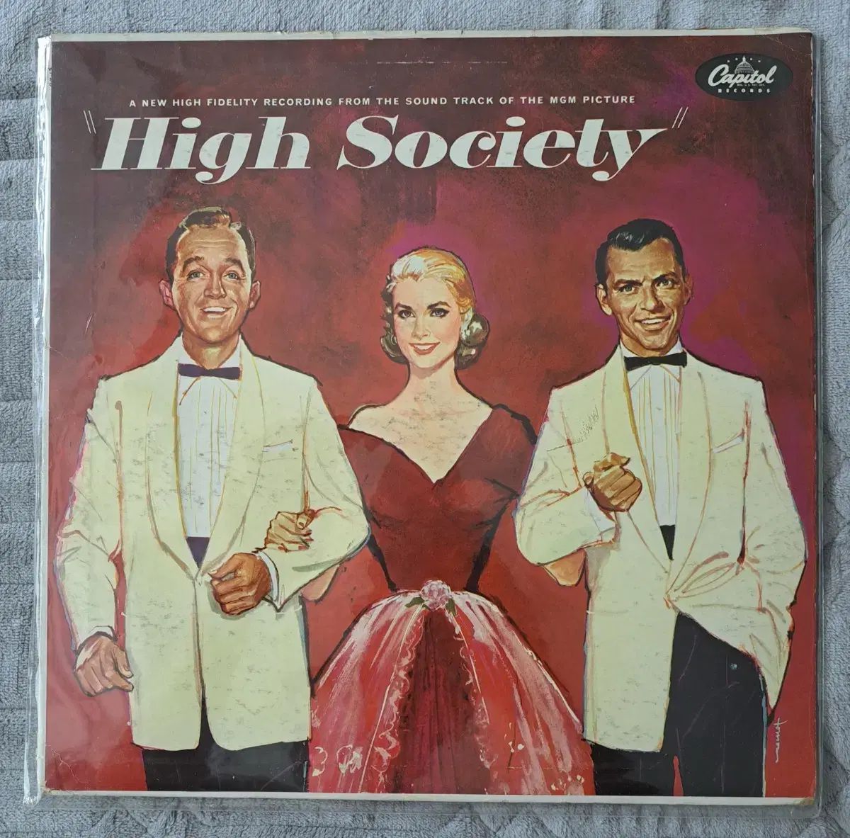 LP 映画 ハイソサエティ OST フランク シナトラ ルイ アームストロング他