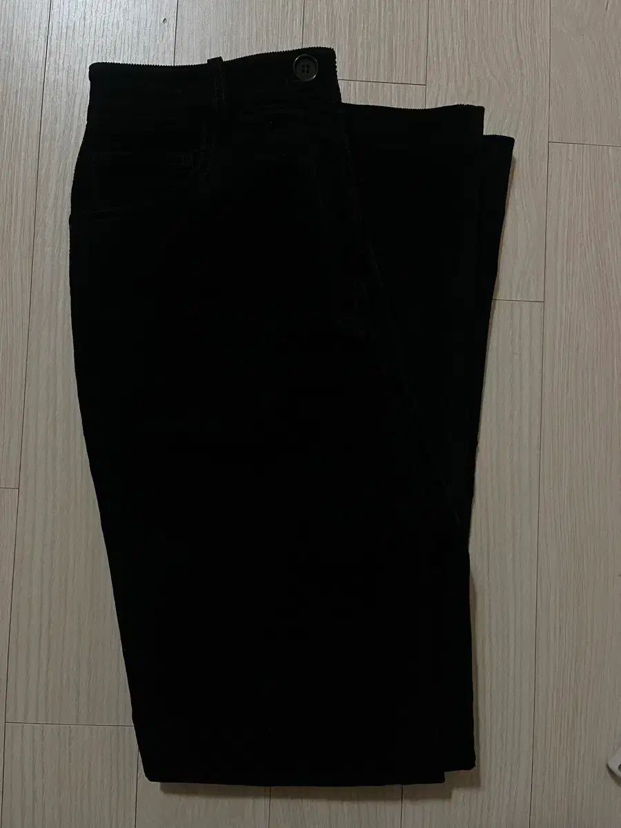 ザ バーネット Bessette コーデュロイ パンツ ブラック xs