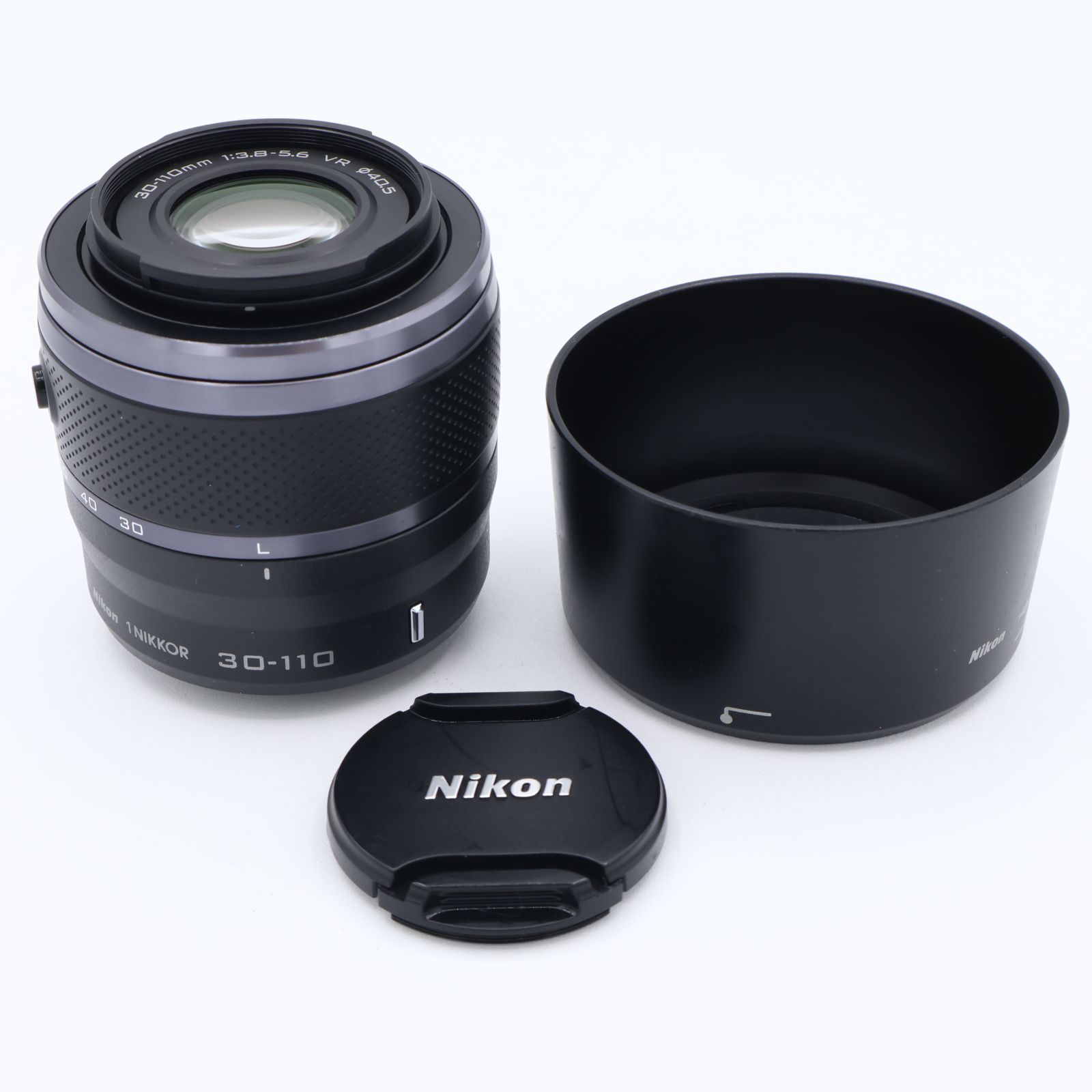 【美品】望遠ズームレンズ 1 NIKKOR VR 30-110mm ブラック 望遠ズームレンズ 1 NIKKOR VR 30-110mm ブラック｜Yahoo!フリマ（旧