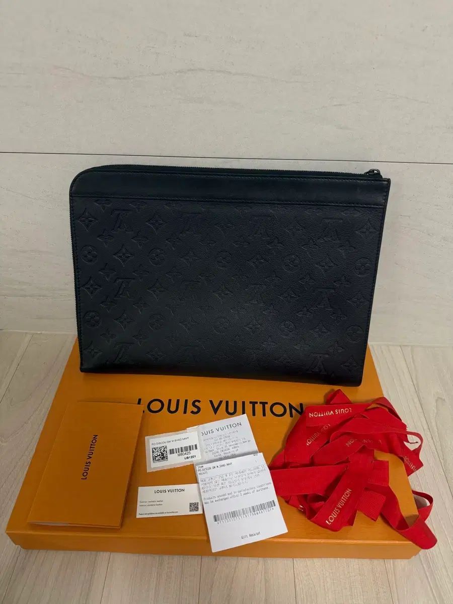 GM ルイヴィトン モノグラム シャドウ ポシェット ジュール クラッチバッグ M 82080