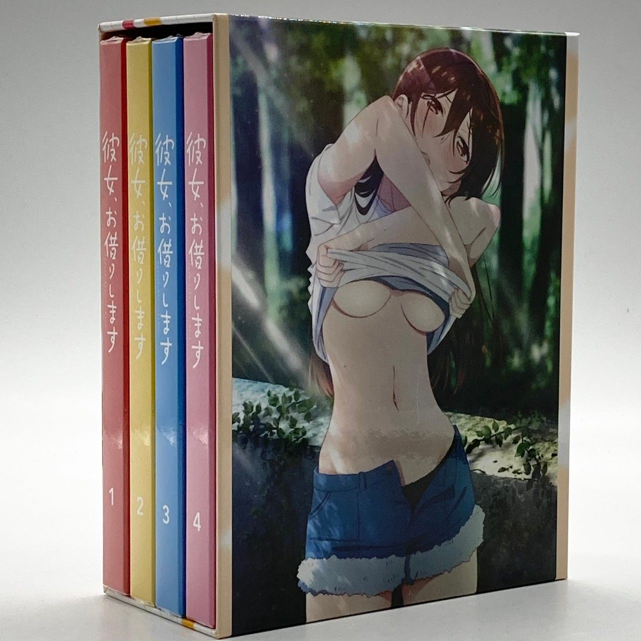 彼女 お借りします Blu ray 全4巻 ブルーレイ セット 1期 全巻収納BOX付き nn