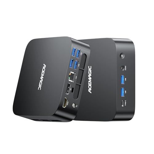 ACEMAGIC ミニPC 高性能AMD Ryzen 5 7430U搭載 4.3GHz 6C/12T 【64GB