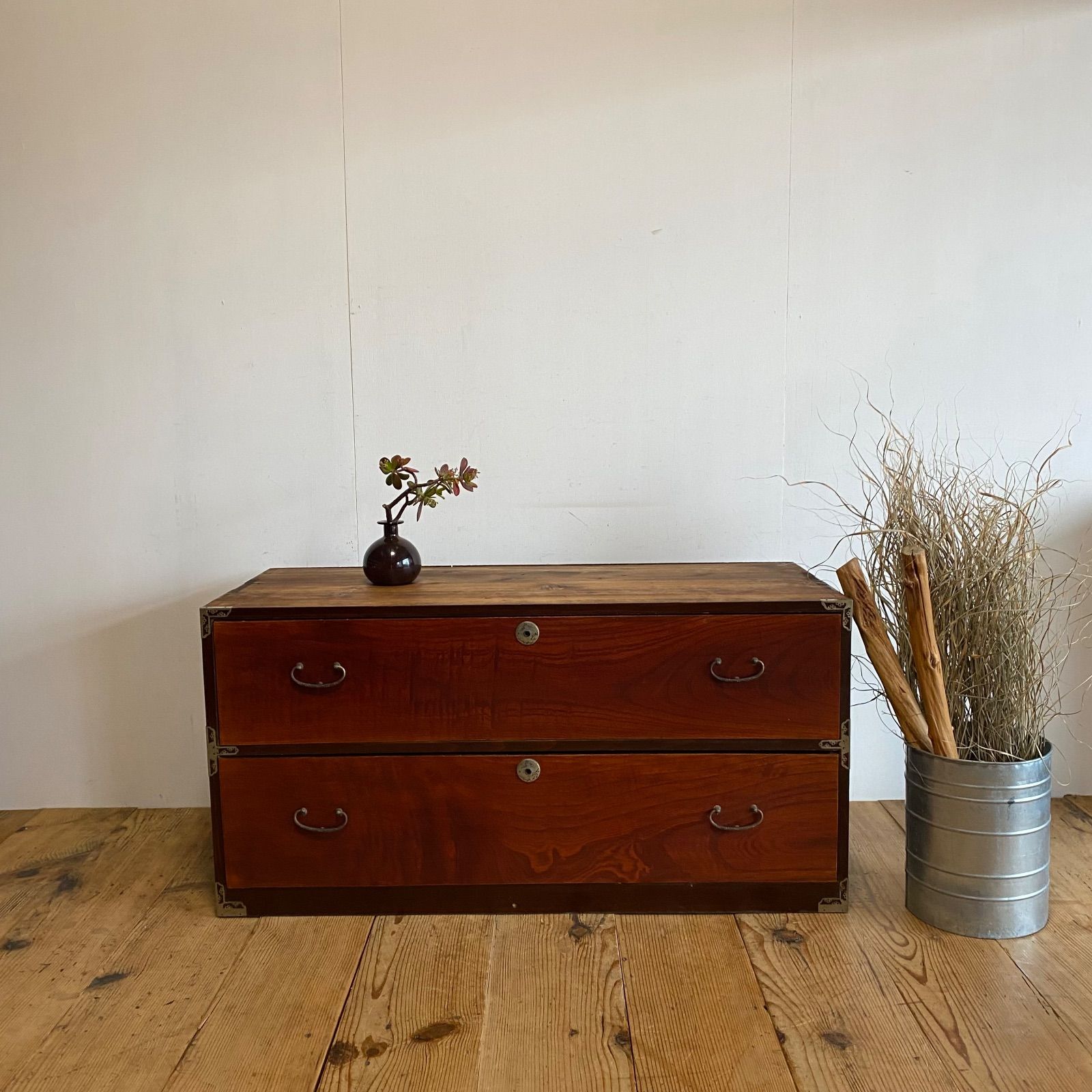 アンティーク チェスト 箪笥 テレビ台 無垢材 昭和レトロ ローボード 専用 アンティーク チェスト 箪笥 ローボード テレビ台 昭和レトロ