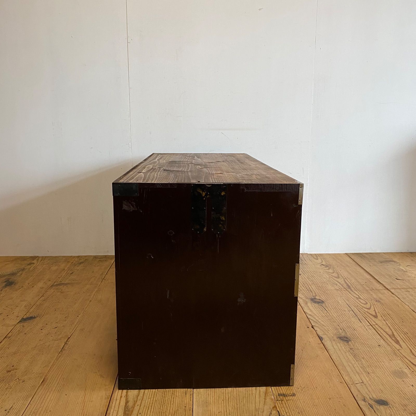 アンティーク チェスト 箪笥 ローボード テレビ台 昭和レトロ 引き出し