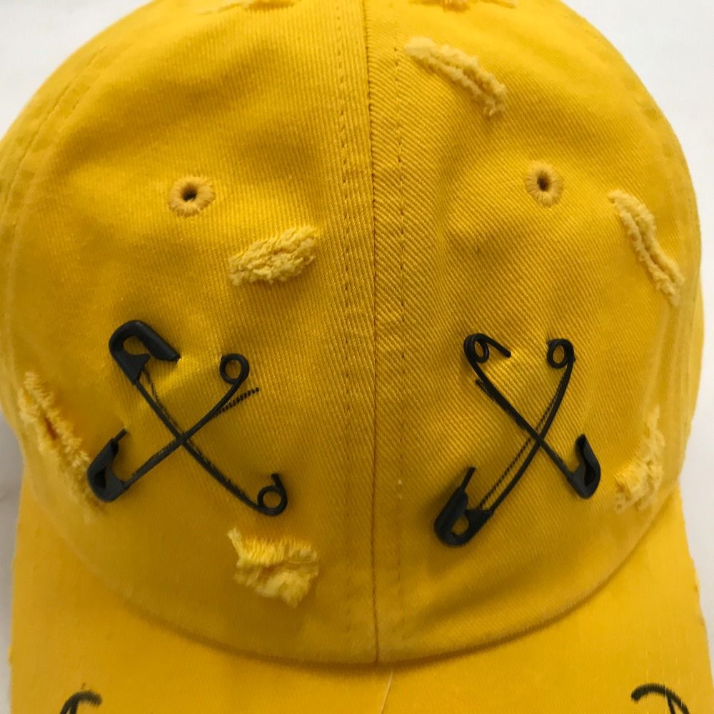 02 w 21038 99 IS ナインティナインパーセントイズ ローキャップ Smile Cap イエロー 黄色 韓国製 メンズ キャップ コットン NN 19 F-13 EX 05 品