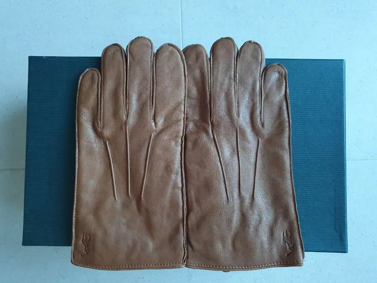 実際に着用2回 ポロ ラルフローレン シープスキン タッチ 保温 手袋