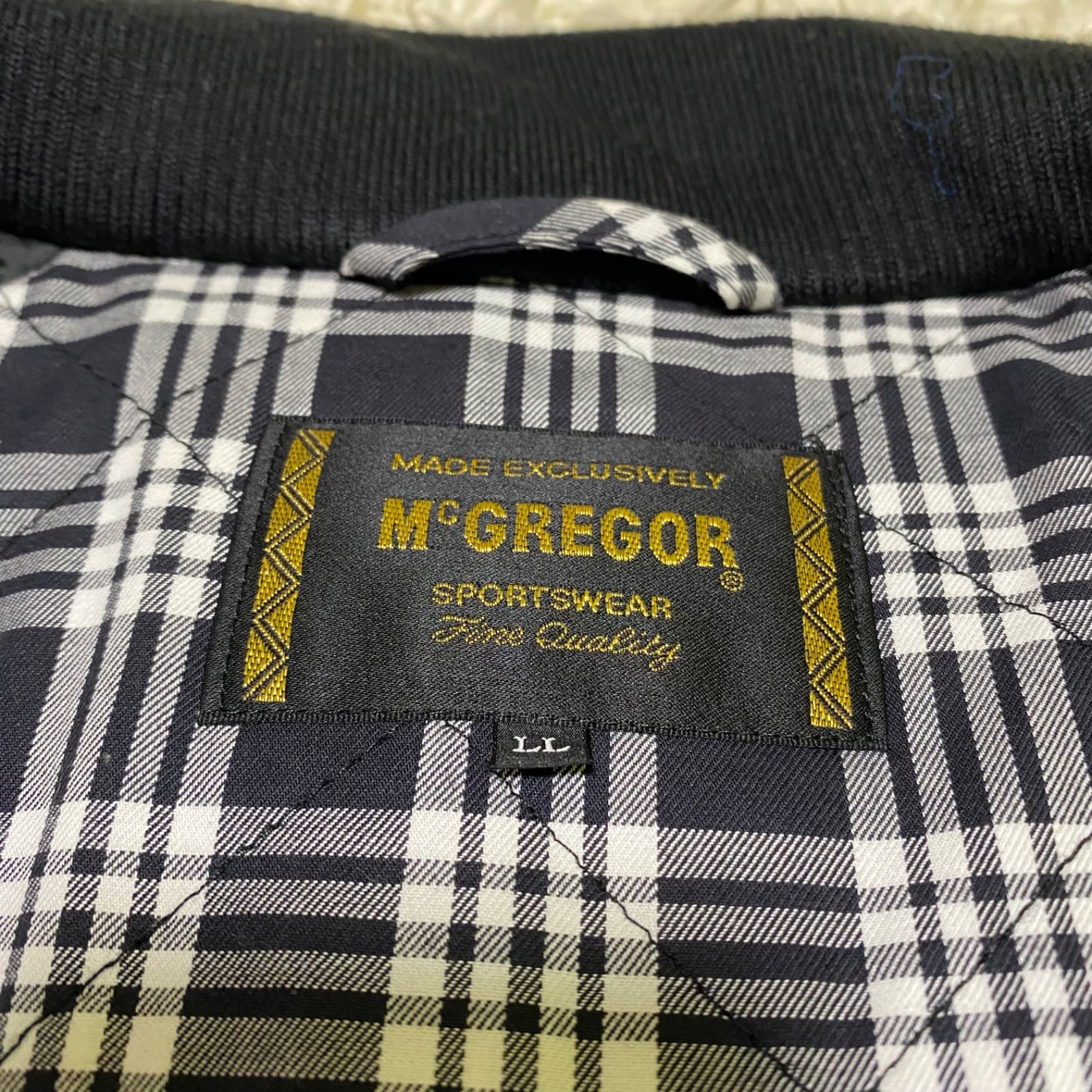 極美品！McGREGOR マックレガー 短丈 ウール ハリントンジャケット G9