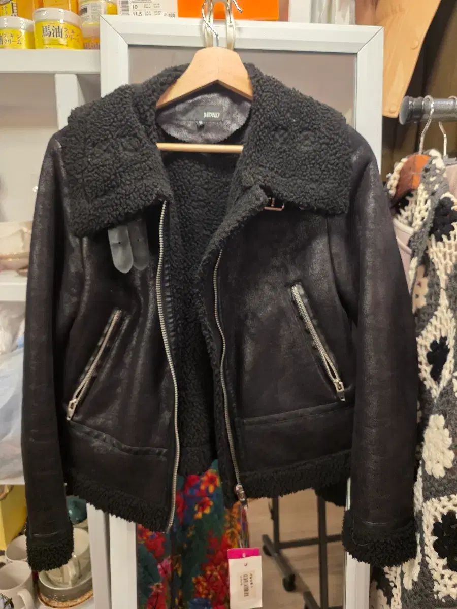 MIXXO クロップド エコー ムートン ジャケット (55) - メルカリ