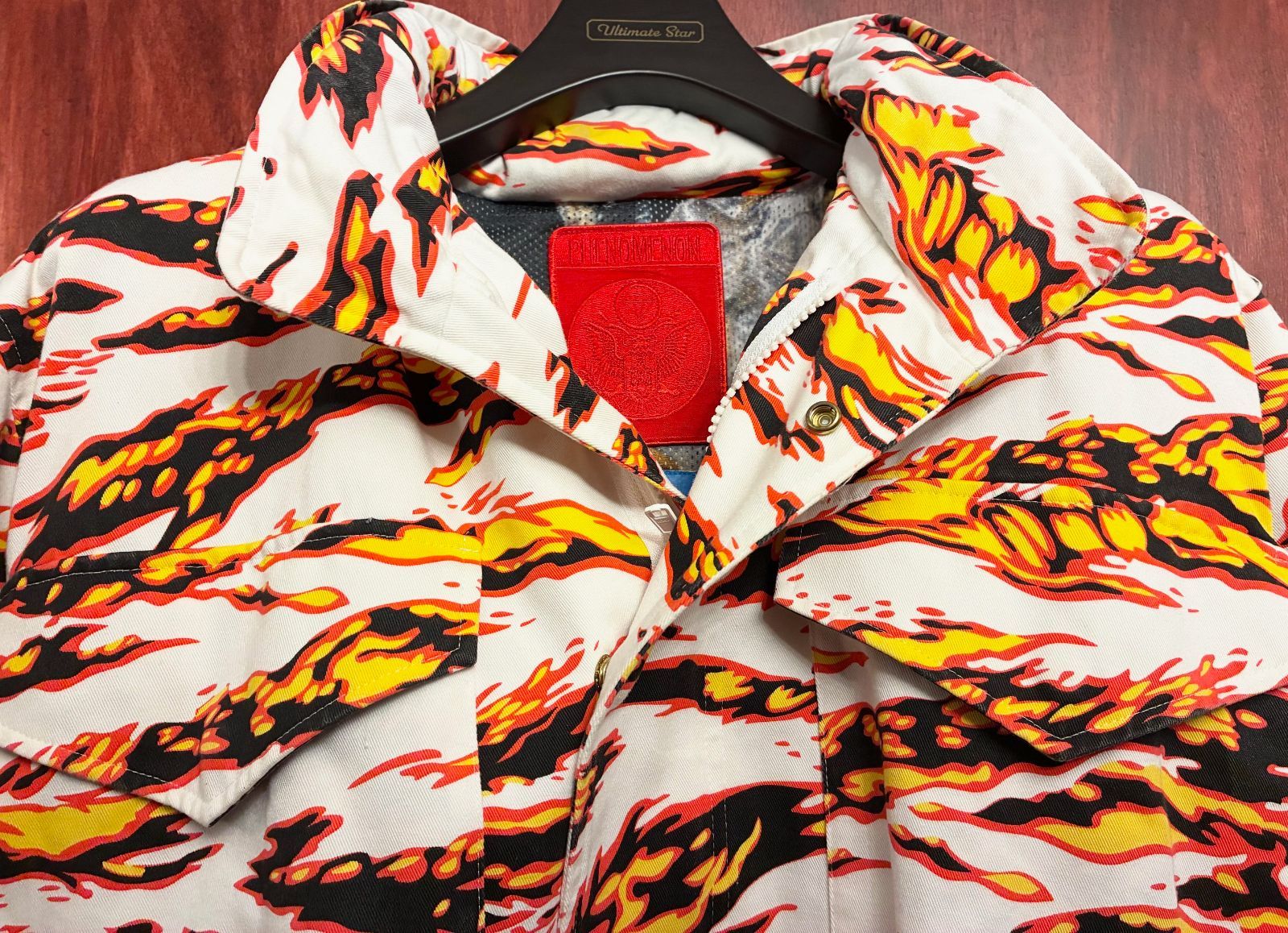 激レア 名作 MADE IN JAPAN製 PHENOMENON 2007年モデル タイガーカモ柄