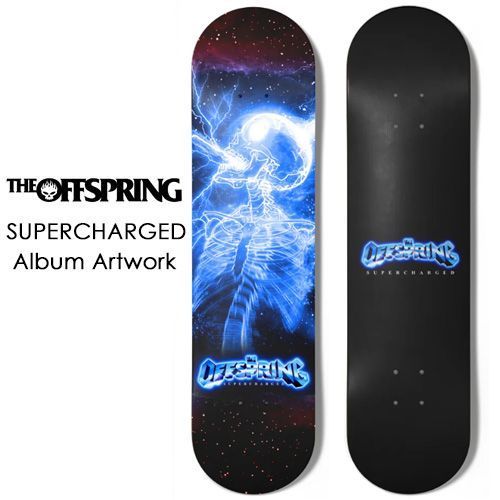 THE OFFSPRING SUPERCHARGED Album Artwork スケートボードデッキ オフスプリング エピタフ メロコア パンク