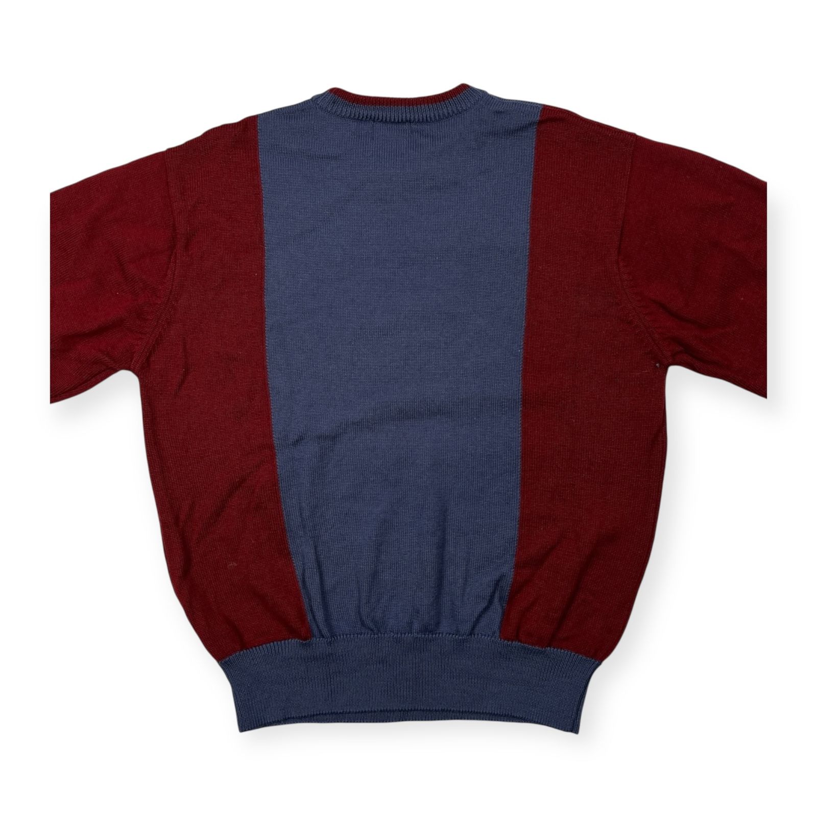 90s PEARLY GATES パーリーゲイツ ロゴ入り ウールニットセーター F