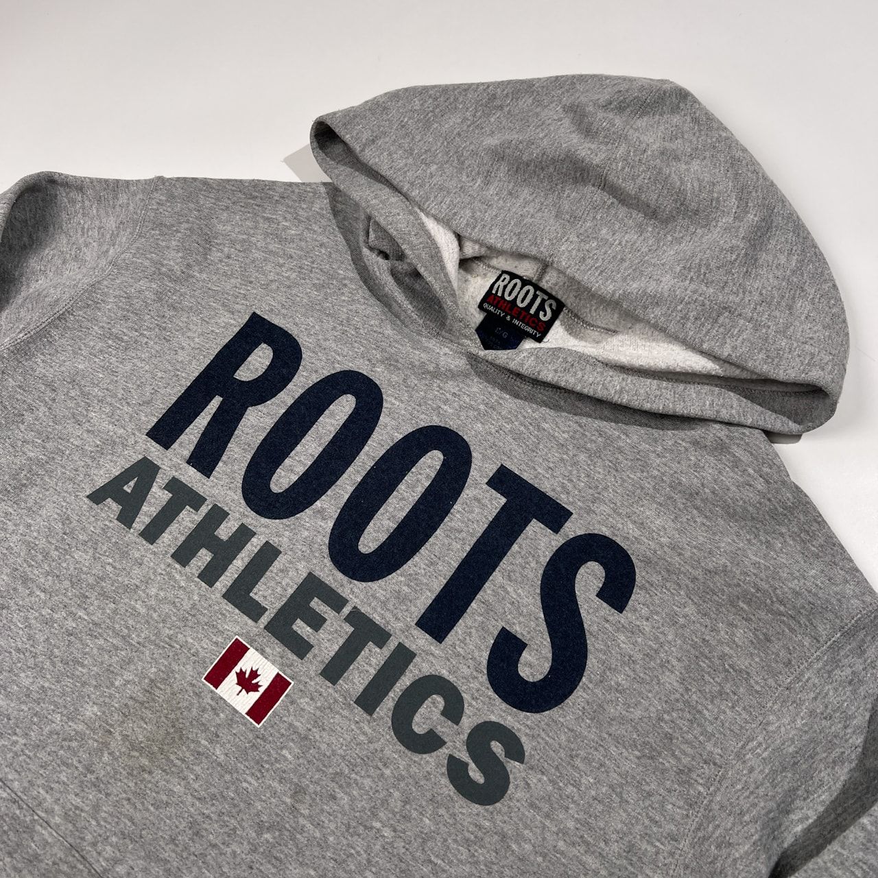 Roots CANADA ハーフジップ スウェット サイズS ルーツ カナダ