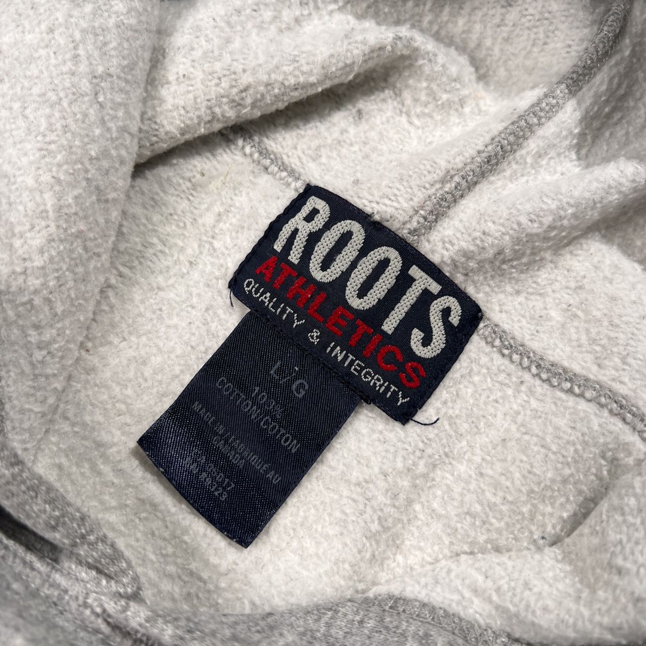 Roots CANADA ハーフジップ スウェット サイズS ルーツ カナダ