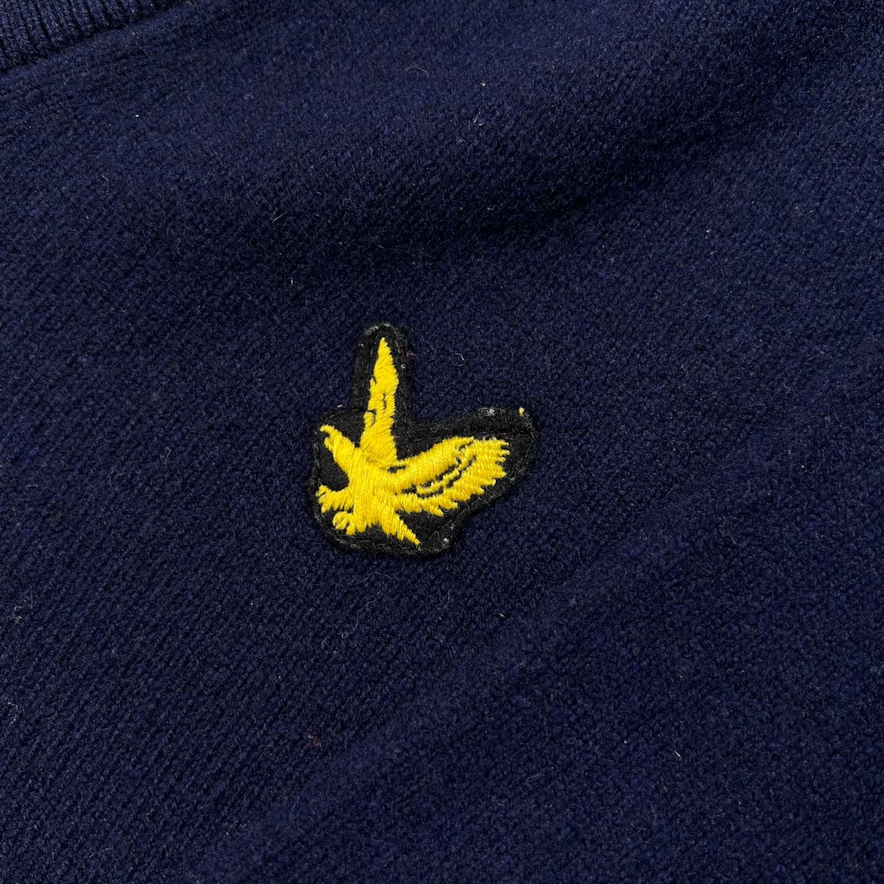 カシミヤ100% スコットランド製 Lyle&Scott ライルアンドスコット V